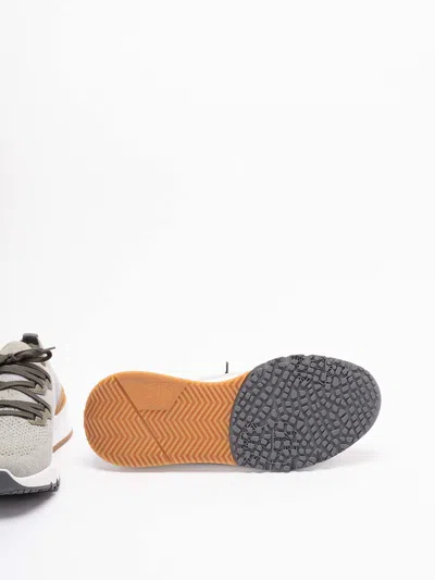 Brunello Cucinelli Knit Sneakers In Gray