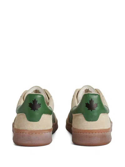 Dsquared2 Classic Low-top Suede Sneakers In Multi
