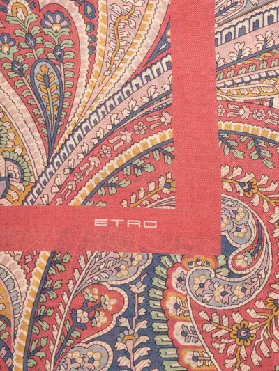 Etro Paisley-patterned Scarf In Multi