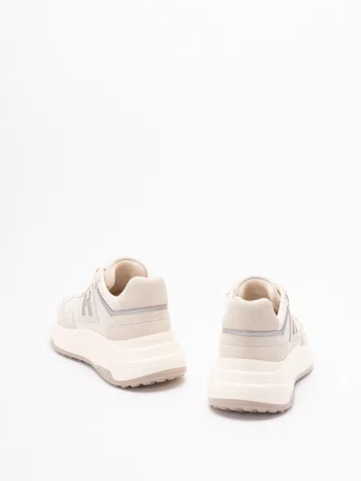 Hogan Hi-fi Panelled Platform Sneakers In Multi