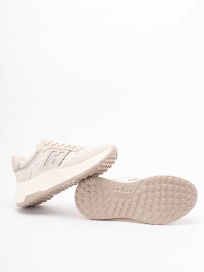 Hogan Hi-fi Panelled Platform Sneakers In Multi