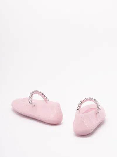Jimmy Choo Ballerine The Jelly In Gomma Rosa  Donna In Pink