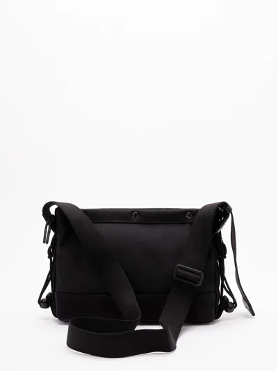 Moncler Modern Tech Crossbody Messenger Bag In Black