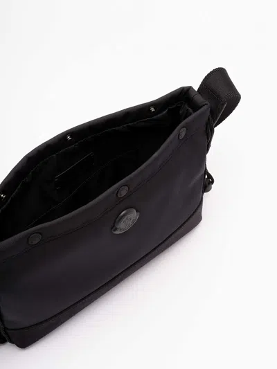 Moncler Modern Tech Crossbody Messenger Bag In Black