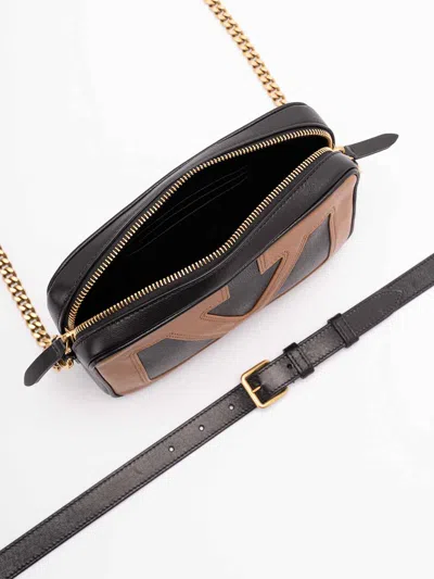 Valentino Garavani Viva Superstar Leather Crossbody Bag In Multi