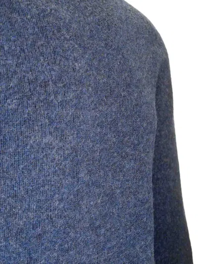 Howlin' Classic Round Neck Sweater With Comfortable Fit And Soft Texture In Blue