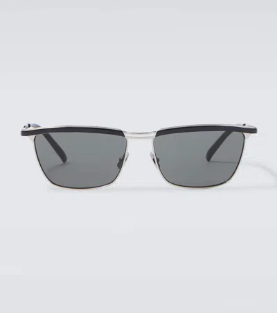 Saint Laurent Sl 795 Joe Browline Sunglasses In Gray