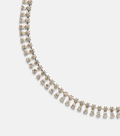 Anita Ko 18kt Gold Necklace With Diamonds In Gold
