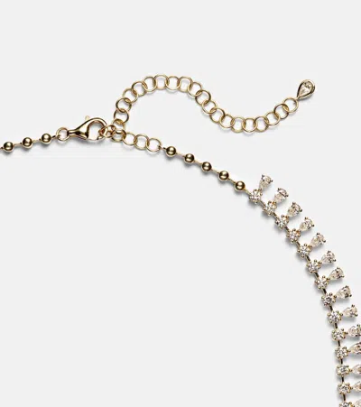 Anita Ko 18kt Gold Necklace With Diamonds In Gold