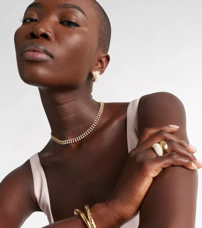 Anita Ko 18kt Gold Necklace With Diamonds In Gold