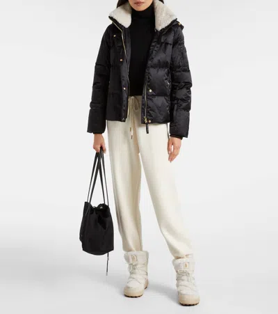 Bogner Hella Quilted Down Jacket In Black