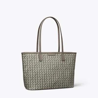 Tory Burch Small Ever-ready Zip Tote In Gray