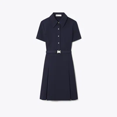 Tory Burch Stretch Golf Dress In Blue