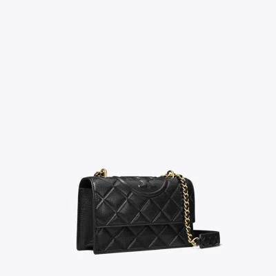 Tory Burch Small Fleming Shoulder Bag In Black
