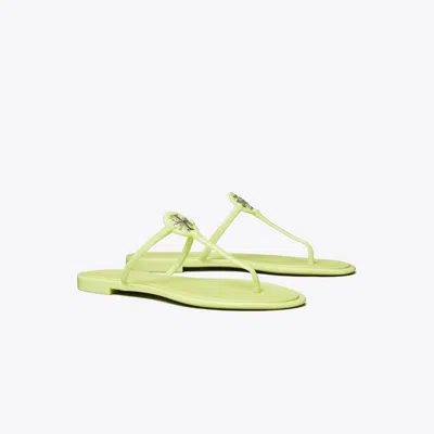 Tory Burch Mini Miller Jelly Sandal In Green