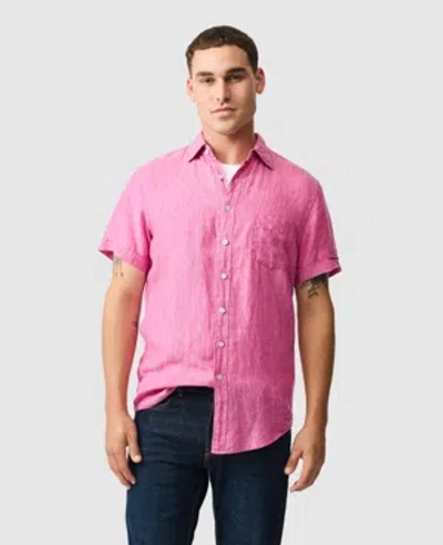Rodd & Gunn Palm Beach Sports Fit Shirt In Pink