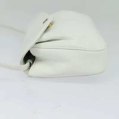 Pre-owned Givenchy White Leather Shoulder Bag ()