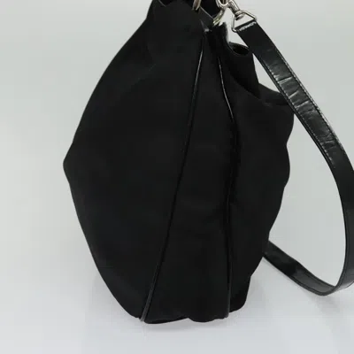 Pre-owned Gucci Bamboo Black Synthetic Tote Bag ()