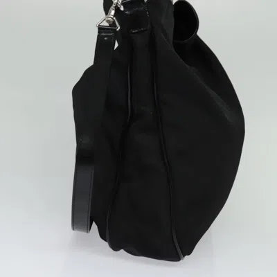 Pre-owned Gucci Bamboo Black Synthetic Tote Bag ()