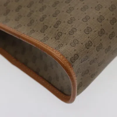Pre-owned Gucci Beige Canvas Clutch Bag ()