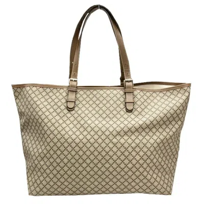 Pre-owned Gucci Beige Pvc Leather Tote Bag ()