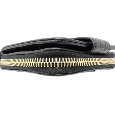 Pre-owned Gucci Black Leather Wallet (bi-fold) ()