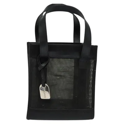 Pre-owned Gucci Black Synthetic Tote Bag ()