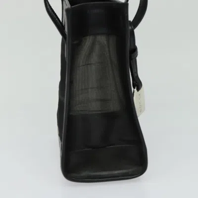 Pre-owned Gucci Black Synthetic Tote Bag ()