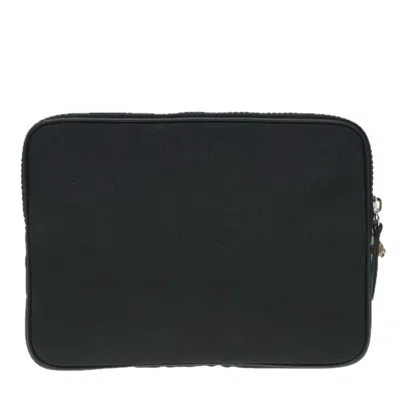 Pre-owned Gucci Clutch Bag Black Canvas Clutch Bag ()