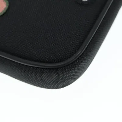 Pre-owned Gucci Clutch Bag Black Canvas Clutch Bag ()