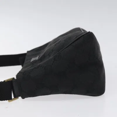 Pre-owned Gucci Gg Canvas Black Canvas Clutch Bag ()
