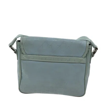 Pre-owned Gucci Gg Canvas Blue Canvas Shoulder Bag ()