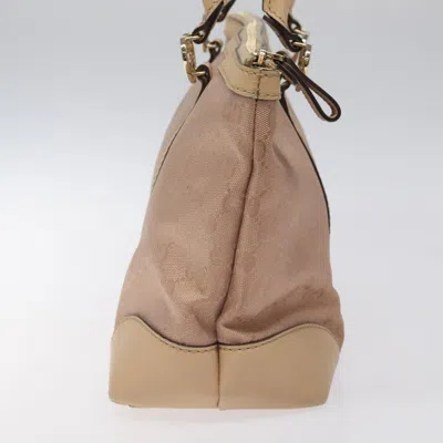 Pre-owned Gucci Gg Canvas Pink Canvas Tote Bag ()