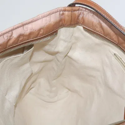 Pre-owned Gucci Gg Nylon Pink Synthetic Shoulder Bag ()