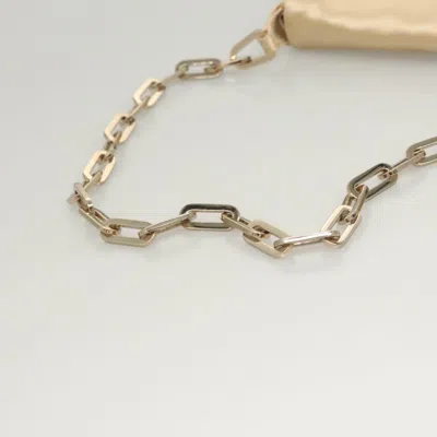 Pre-owned Gucci Gold Silk Shoulder Bag ()