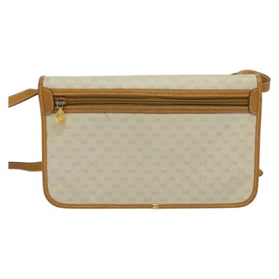 Pre-owned Gucci Micro Small Gg Canvas Beige Canvas Shoulder Bag ()