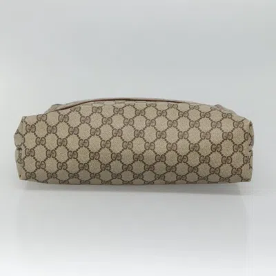 Pre-owned Gucci Sherry Beige Canvas Tote Bag ()