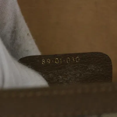 Pre-owned Gucci Sherry Beige Canvas Clutch Bag ()