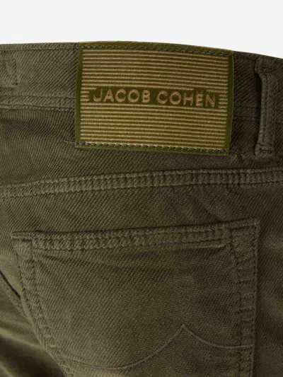 Jacob Cohen Slim Fit Pants In Green