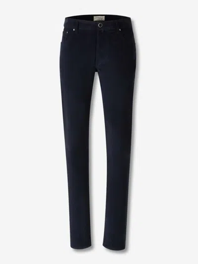 Jacob Cohen Slim Fit Pants In Blue