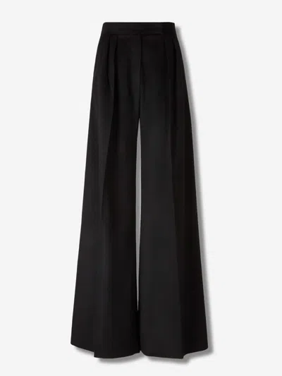 Max Mara Pantalons Acampanats Ori In Black