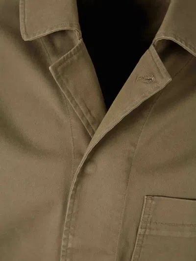 Nine In The Morning Classic-collar Shirt Jacket In Green