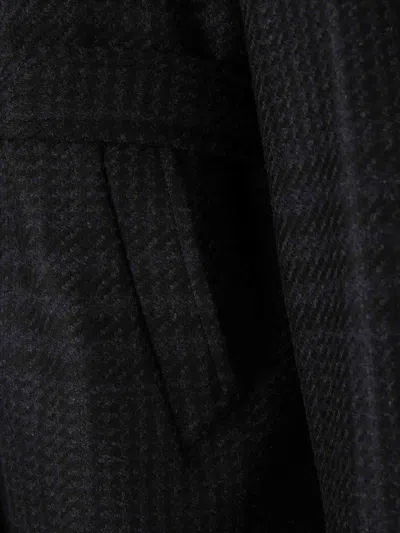 Tagliatore Straight Cut Jacket In Black