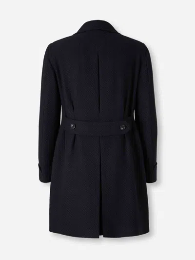 Tagliatore Wool Jacket In Blue