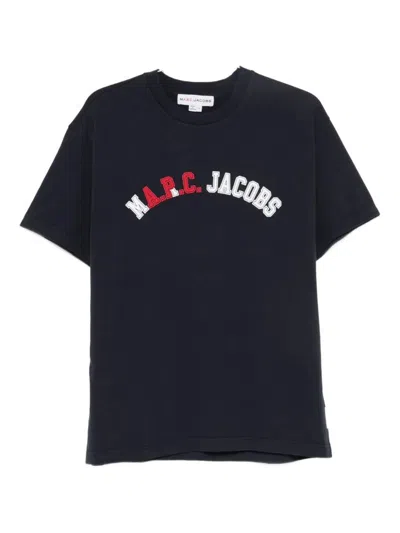 A.p.c. X Marc Jacobs Fabric T Shirts In Blue