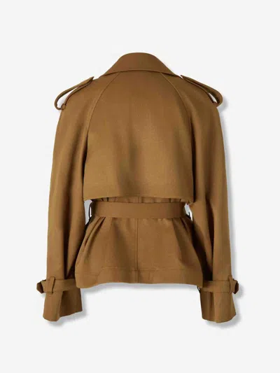 Dries Van Noten Long Coat By In Brown