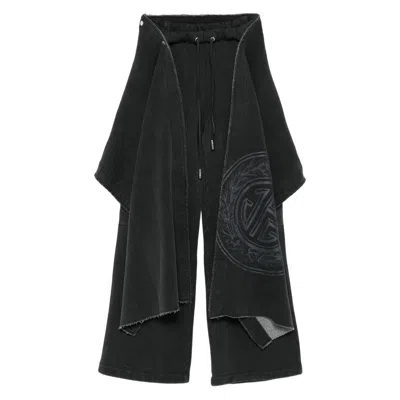 Jean Paul Gaultier Fabric Pants In Black
