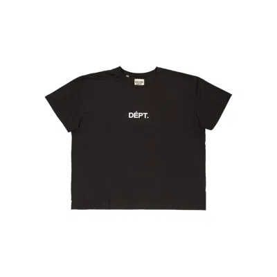 Gallery Dept. Mens Black Active Fitness Tech-jersey T-shirt In Black