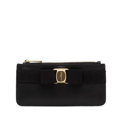 Ferragamo Salvatore  Small Leather Goods In Black