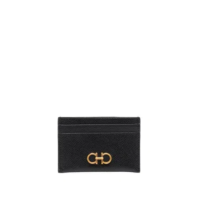 Ferragamo Salvatore  Small Leather Goods In Black